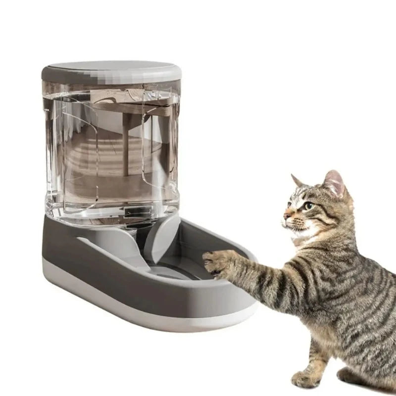 Portable Automatic Pet Feeder & Water Dispenser, Safe Plastic, Large Capacity for Cat/Dog Food, Best - Selling Pet Supply