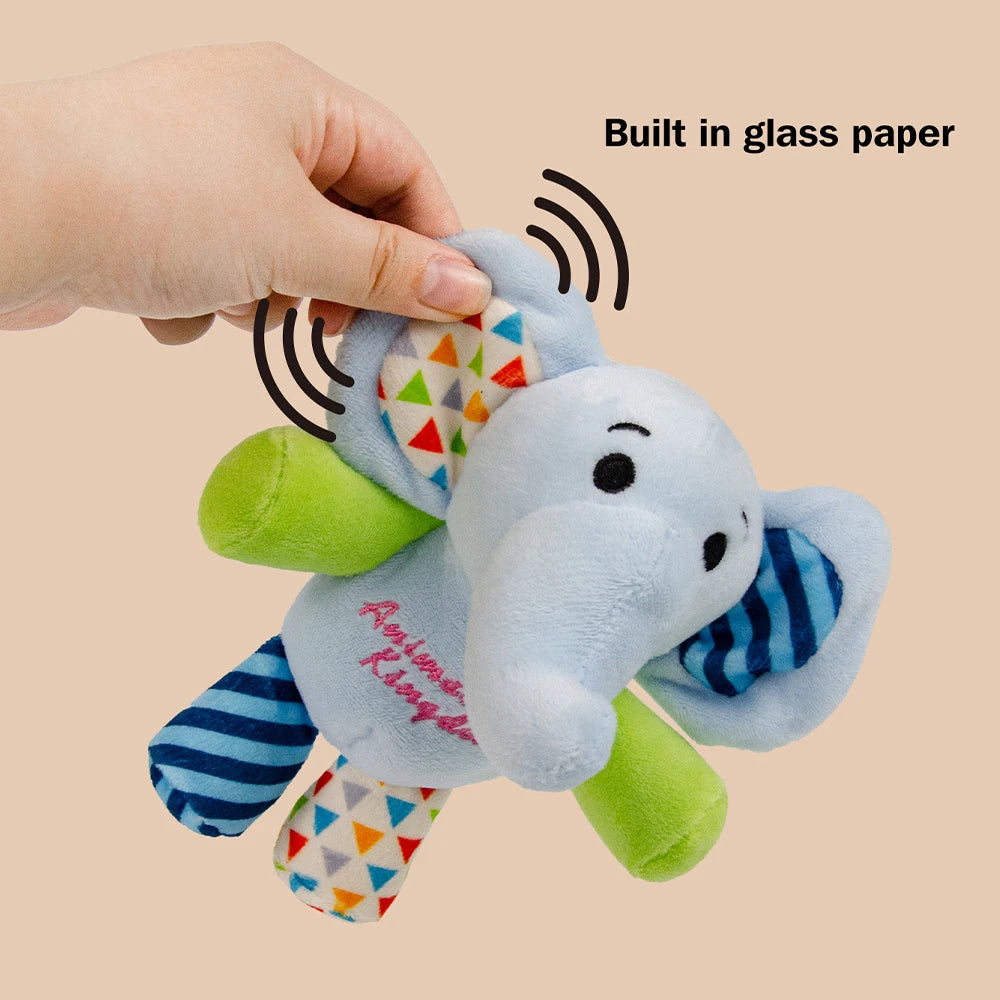Dog Toys Puppy Toys Cute Squeaky with Crinkle Paper Stuffed Plush Animal Dog Toys for Small Medium Large Dogs